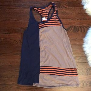 Cotton dress striped